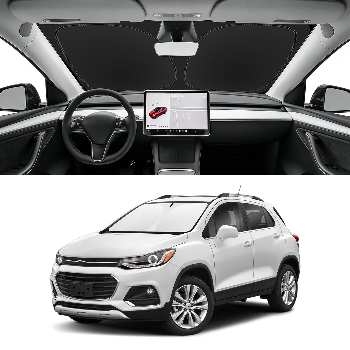 Custom Fit Windshield Sun Shade for BMW X1 2016-2026