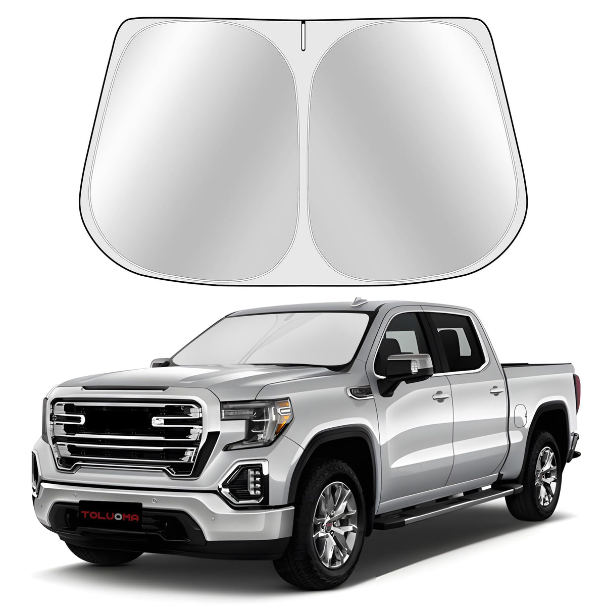 Custom Fit Windshield Sun Shade for Kia Telluride 2027