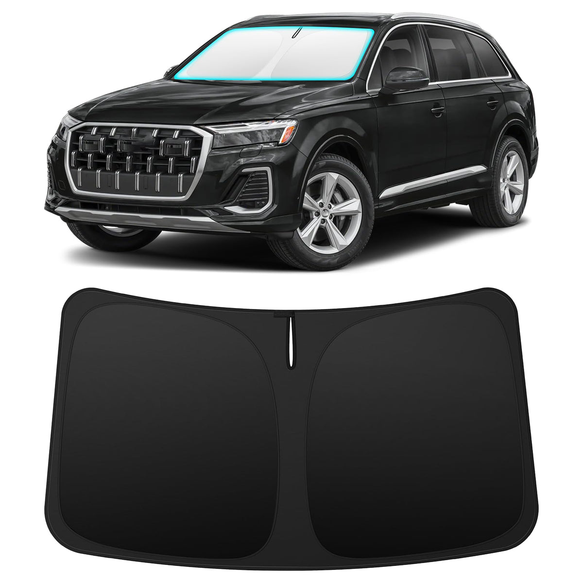 INSAUTO Custom Fit Windshield Sun Shade for Ford Escape 2013-2019