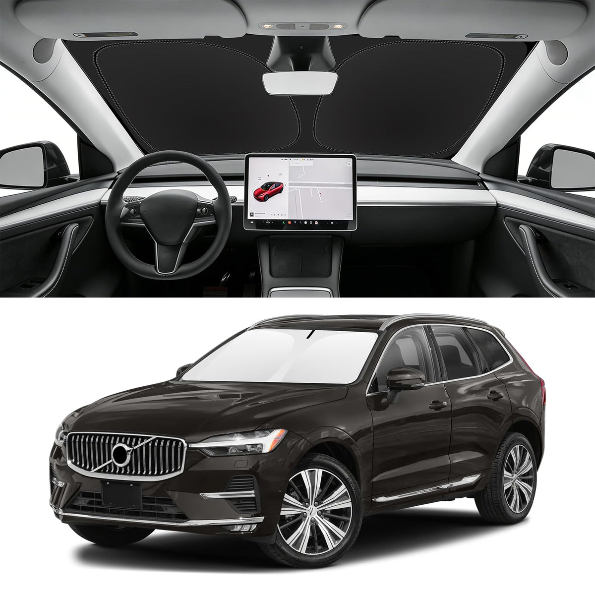 Custom Fit Windshield Sun Shade for BMW X1 2016-2026