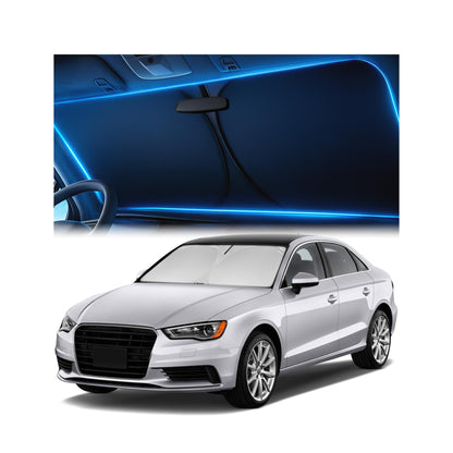 Magnelex Windshield Sun Shade for Kia K5 2021-2026 / Hyundai Sonata 2020-2026, Foldable Car Window Sunshade, Heat & UV Visor Cover, Reflective Front Shades Accessories