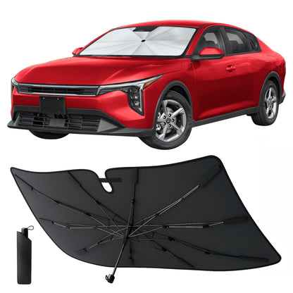 Econour Windshields Sun Shade for Car, Foldable Car Sunshade & Window Tint
