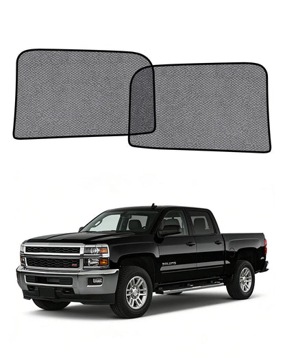 Car Window Shade for Honda Pilot 2016-2022,2 Pack UV & Glare Protection, Breathable Privacy Screen, Insect & Bug Blocker Magnetic Mesh Side Rear Sun Shades for Baby Camping, Napping & Travel