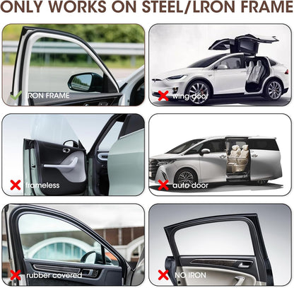 Vitog 2 PCS Car Window Shades, Magnetic(7 Magnets) Car Sun Shade for Baby
