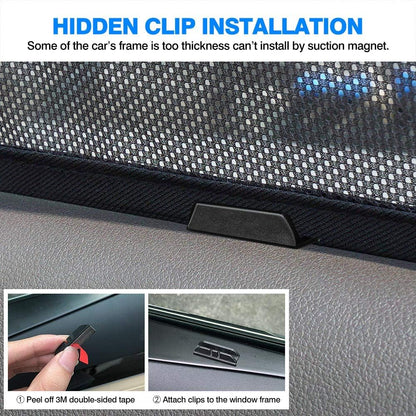 Powerty Car Window Shades for Toyota RAV4 2019-2025 Accessories Side Rear Window Covers Sunshade Magnetic Breathable Mesh Car Priavcy Sun Shades Curtains for Camping, Baby, Napping 6PCS