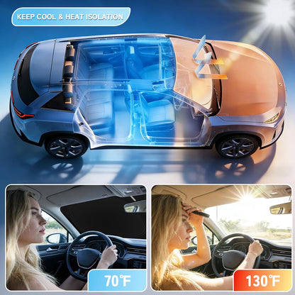 Custom Fit Windshield Sun Shade for BMW X1 2016-2026