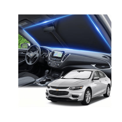 for Honda Accord 2018-2022 Windshield Sun Shade Front Window Shade Custom Fit Accord Accessories Sun Visor Foldable Shade Blocks UV Rays Summer Must Have Car Accessories