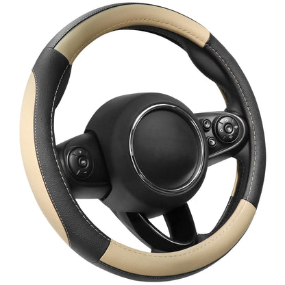 SEG Direct Car Steering Wheel Cover for Prius Civic Model 3 / Y 14"-14.25"