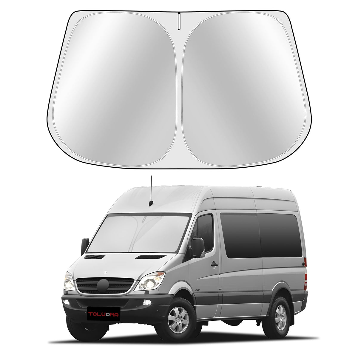 Custom Fit Windshield Sun Shade for Kia Telluride 2027
