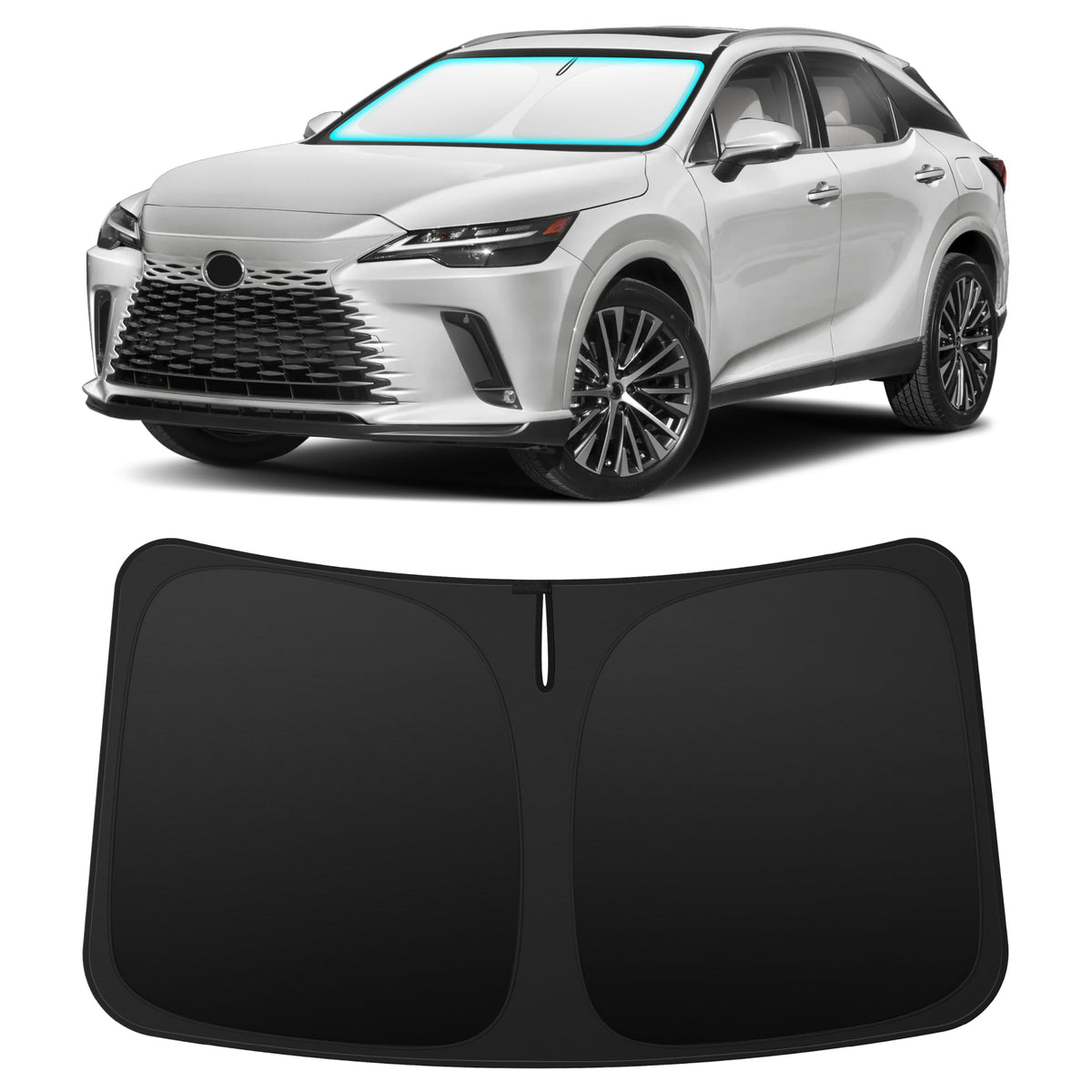 INSAUTO Custom Fit Windshield Sun Shade for Honda Accord 2013-2017