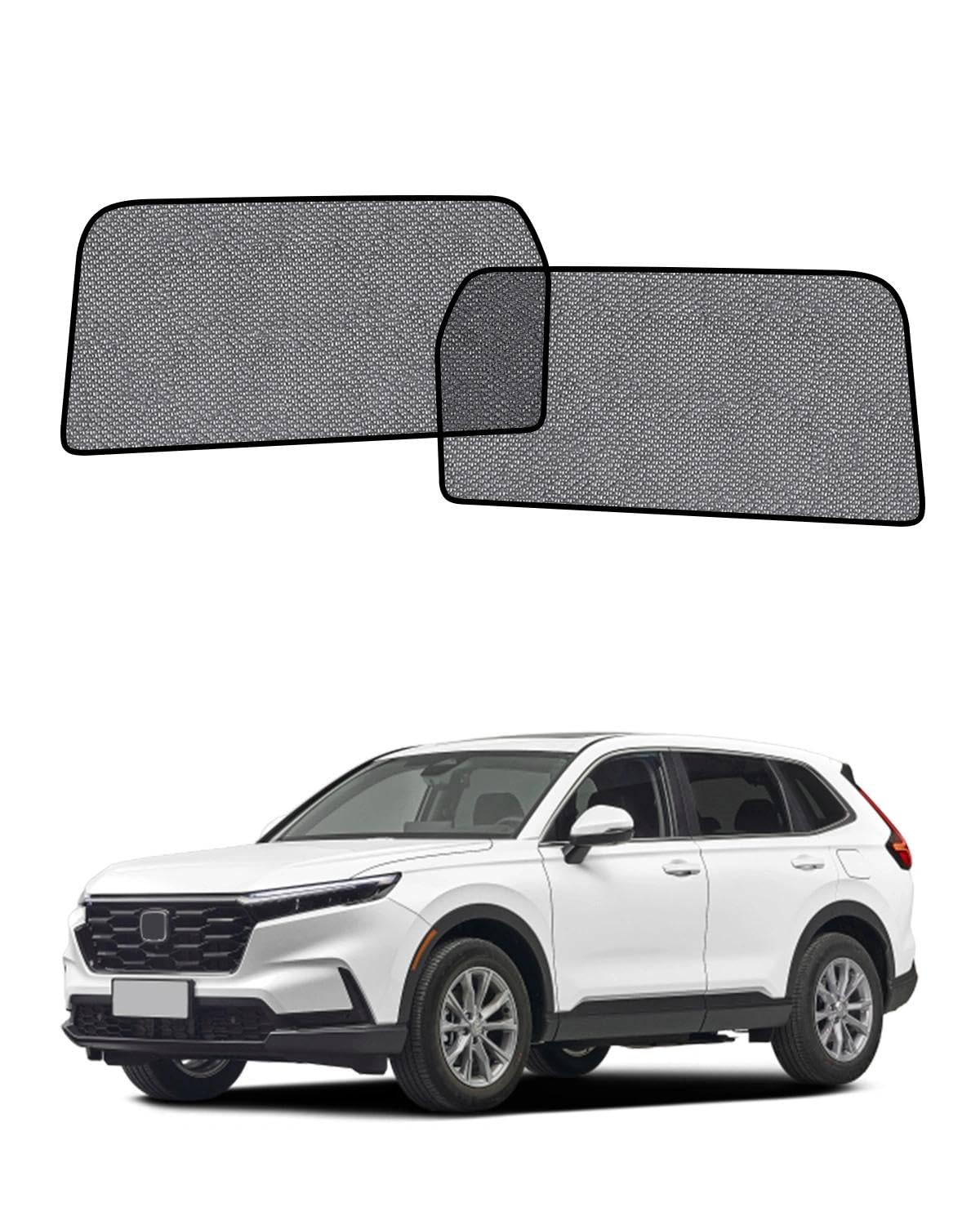 Car Window Shade for Honda Pilot 2016-2022,2 Pack UV & Glare Protection, Breathable Privacy Screen, Insect & Bug Blocker Magnetic Mesh Side Rear Sun Shades for Baby Camping, Napping & Travel