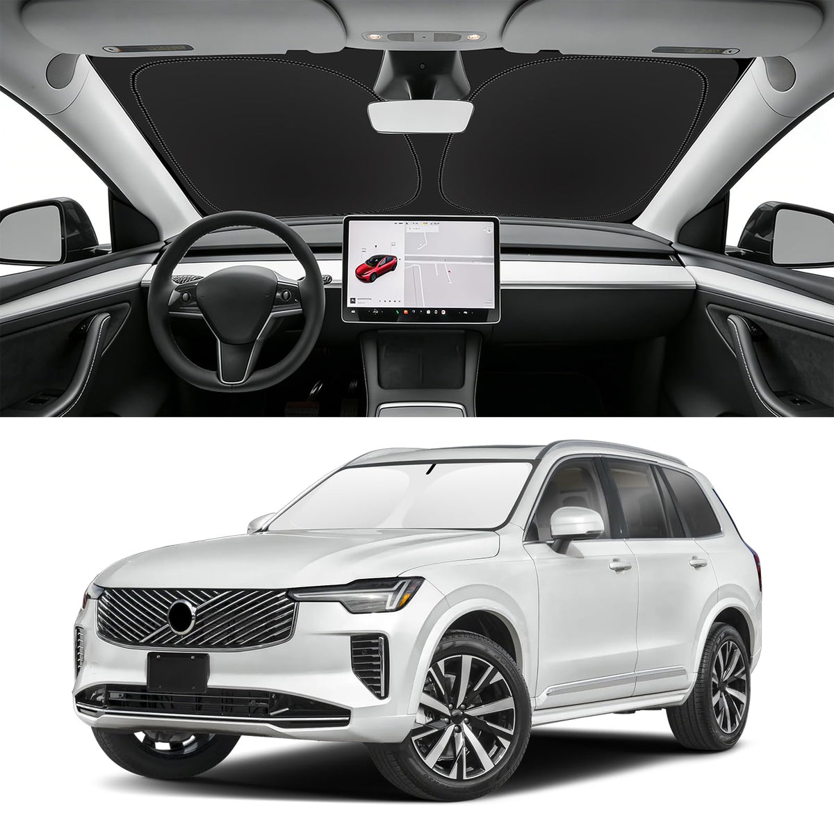 Custom Fit Windshield Sun Shade for BMW X1 2016-2026