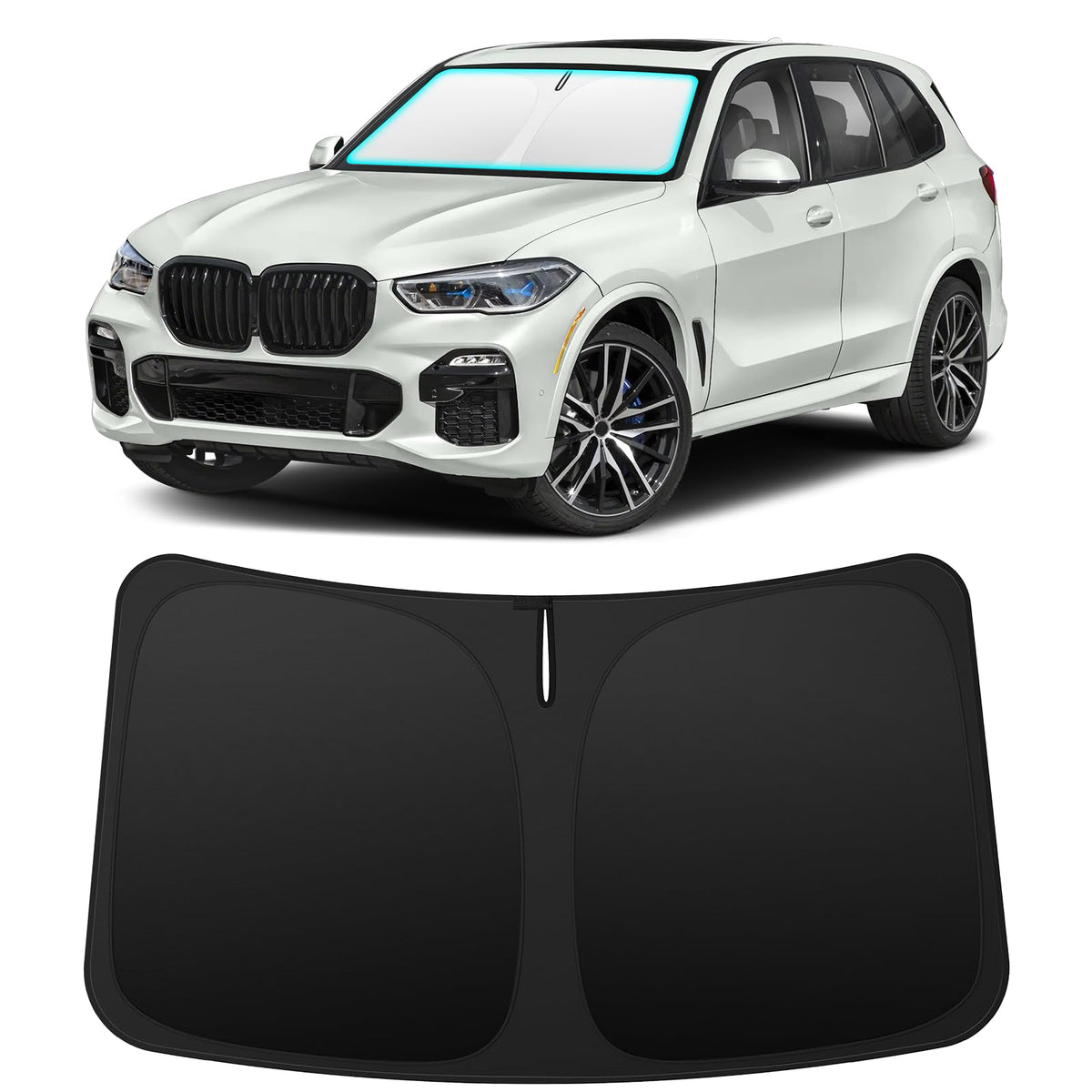 INSAUTO Custom Fit Windshield Sun Shade for Toyota Camry 2018-2024