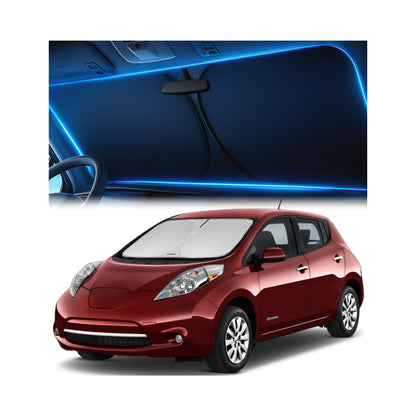 Magnelex Windshield Sun Shade for Kia K5 2021-2026 / Hyundai Sonata 2020-2026, Foldable Car Window Sunshade, Heat & UV Visor Cover, Reflective Front Shades Accessories
