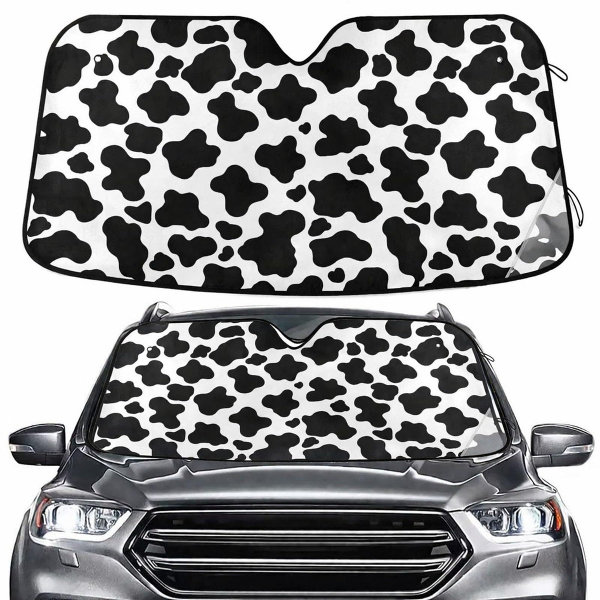 Sea Turtle Teal Windshield Sun Shade for Car Auto SUV Truck Foldable Front Window Sunshade Sun Visor Protector Block UV Rays Reflect Heat, 55" x 28"