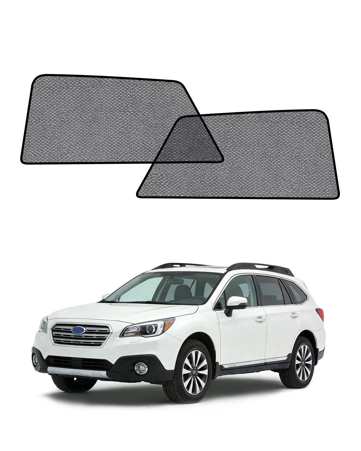 Car Window Shade for Honda Pilot 2016-2022,2 Pack UV & Glare Protection, Breathable Privacy Screen, Insect & Bug Blocker Magnetic Mesh Side Rear Sun Shades for Baby Camping, Napping & Travel