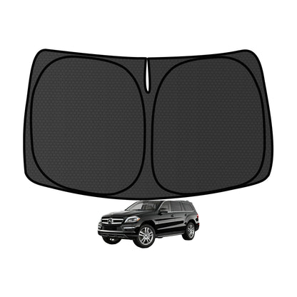 Murano Windshield Sun Shade for Murano 2015-2024 Blocks UV Rays Accessories,1:1 Custom Foldable Thickened Wear-Resistant Front Window Sunshade Visor,Keeps Your Car Cooler