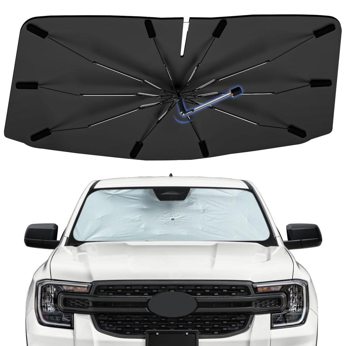 Windshield Sun Shade Umbrella for Dodge Durango 2011-2026 Front Window