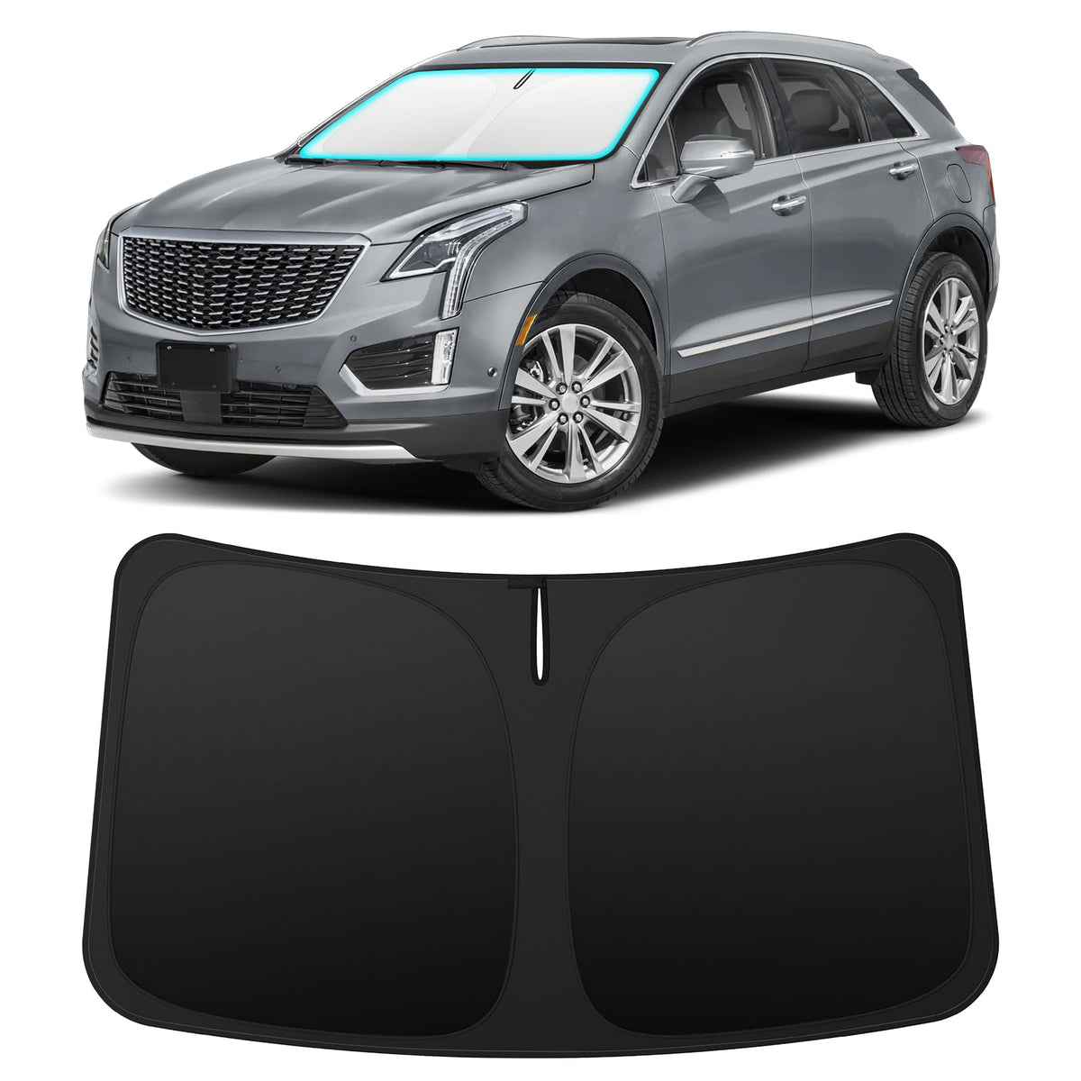 INSAUTO Custom Fit Windshield Sun Shade for Ford Escape 2013-2019