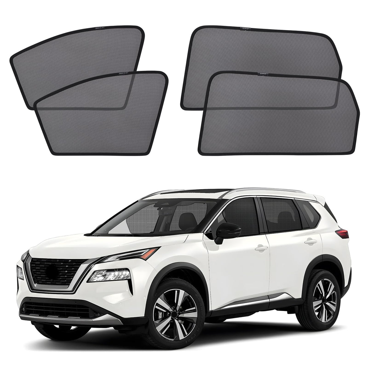 XCBTY 11-23 4Runner Window Shade for Rear Seat Windows, 2-Pack Magnetic