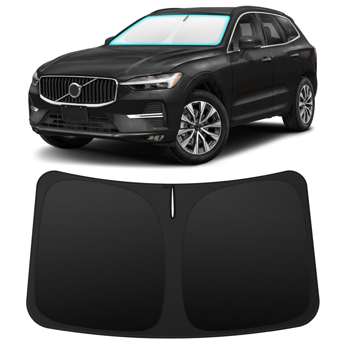INSAUTO Custom Fit Windshield Sun Shade for Toyota Camry 2018-2024