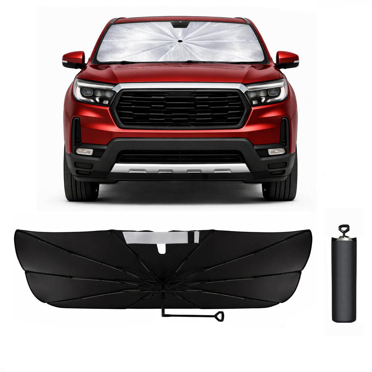 Car Windshield Sun Shade Umbrella for Mercedes Benz GLE 2020-2026