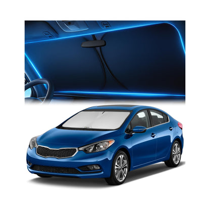 Magnelex Windshield Sun Shade for Kia K5 2021-2026 / Hyundai Sonata 2020-2026, Foldable Car Window Sunshade, Heat & UV Visor Cover, Reflective Front Shades Accessories