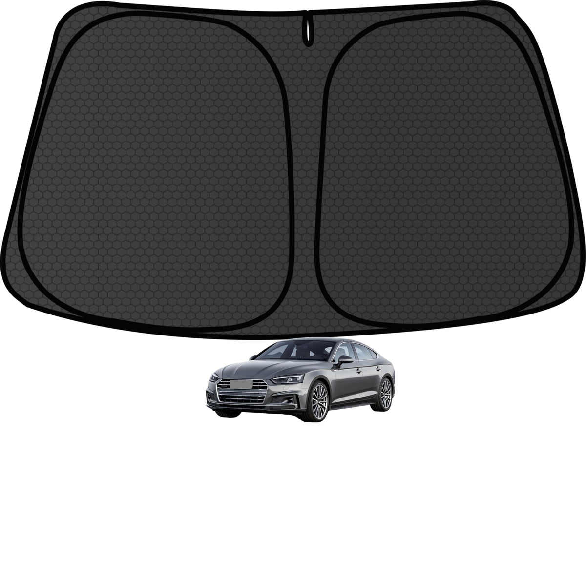 Murano Windshield Sun Shade for Murano 2015-2024 Blocks UV Rays Accessories,1:1 Custom Foldable Thickened Wear-Resistant Front Window Sunshade Visor,Keeps Your Car Cooler