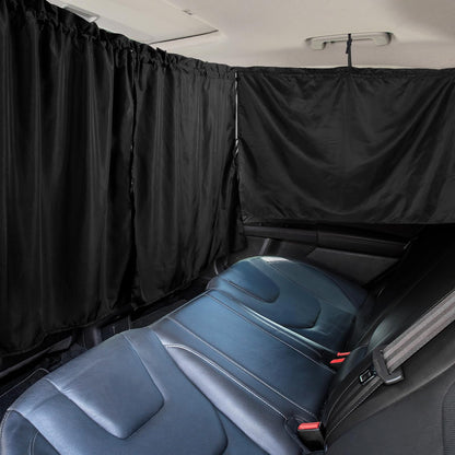 PAMASE Set of 3 Car Window Shades, 95% Light Blocking Sunshades