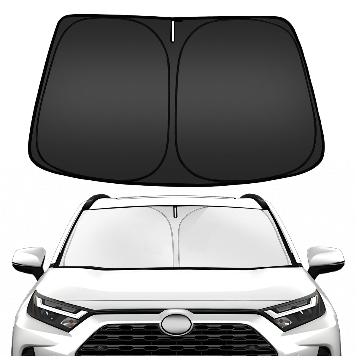 ARISMOTOR Windshield Sun Shade for Kia NIRO 2017-2024