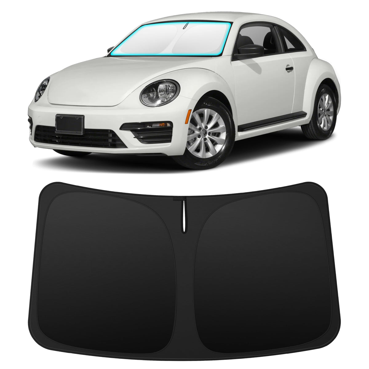 INSAUTO Custom Fit Windshield Sun Shade for Toyota Camry 2018-2024