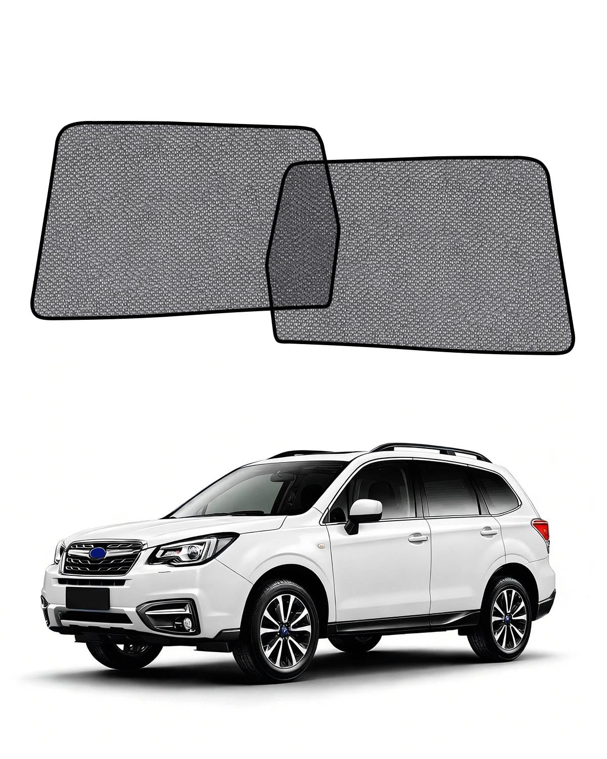 Car Window Shade for Honda Pilot 2016-2022,2 Pack UV & Glare Protection, Breathable Privacy Screen, Insect & Bug Blocker Magnetic Mesh Side Rear Sun Shades for Baby Camping, Napping & Travel