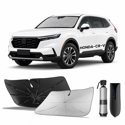 for Chevrolet Tahoe & Traverse 2010-2026 | Zanch Windshield Sun Shade Umbrella [99% UV Protection, Up to 75℉ Cooler] Snug Fit, Scratch-Free, Built to Last, Foldable Front Sunshade Umbrella