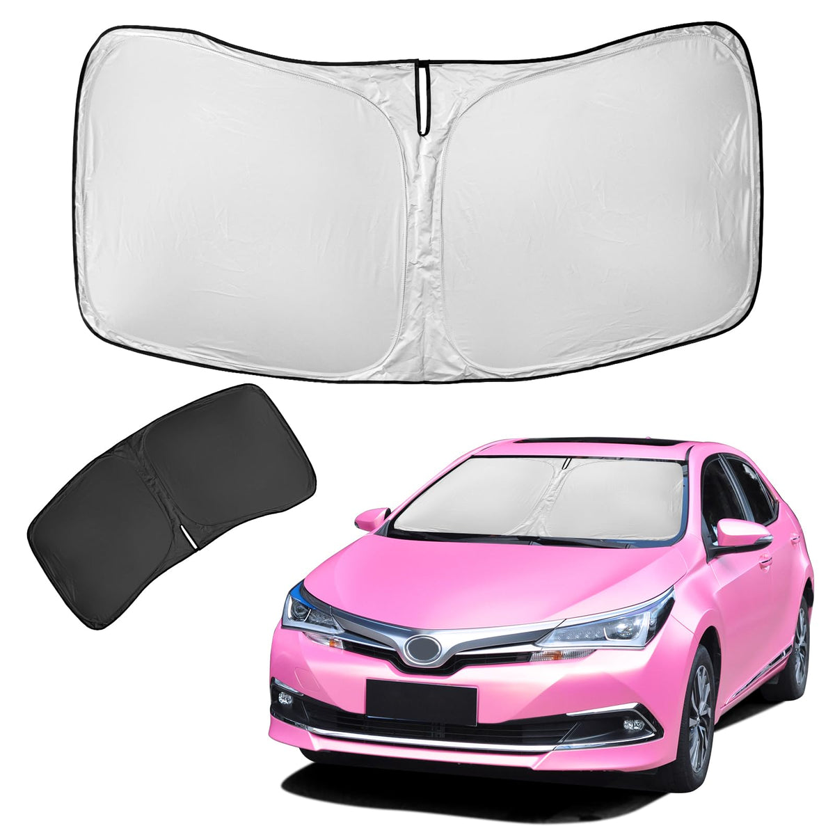 for Toyota Tacoma 2016-2024 2025 2026 Sun Shade Sunshade Windshield Cover