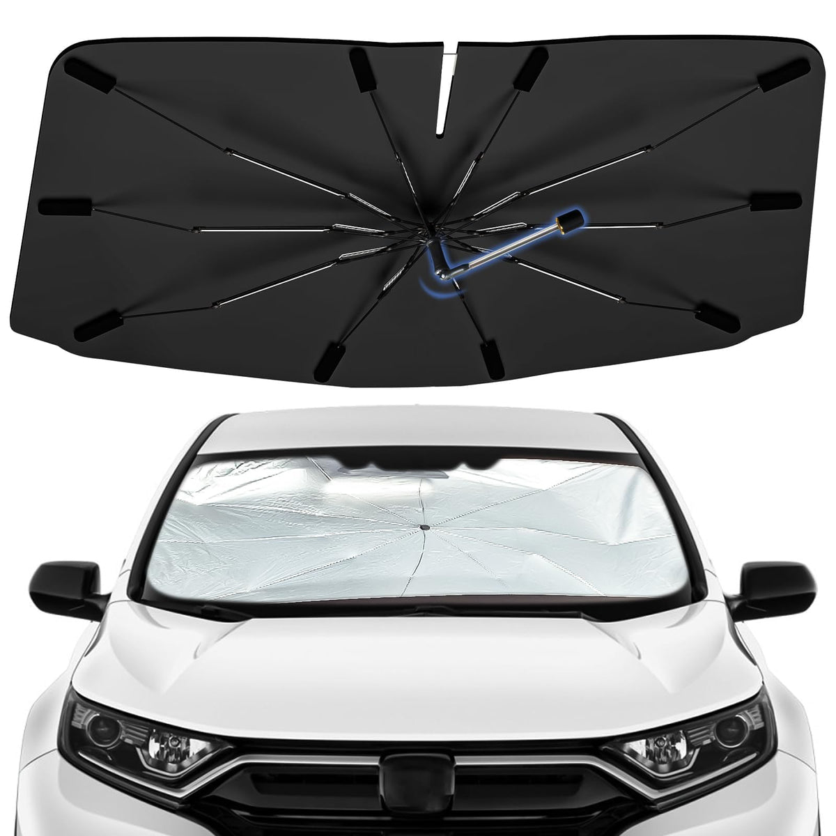 Windshield Sun Shade Umbrella for Dodge Durango 2011-2026 Front Window