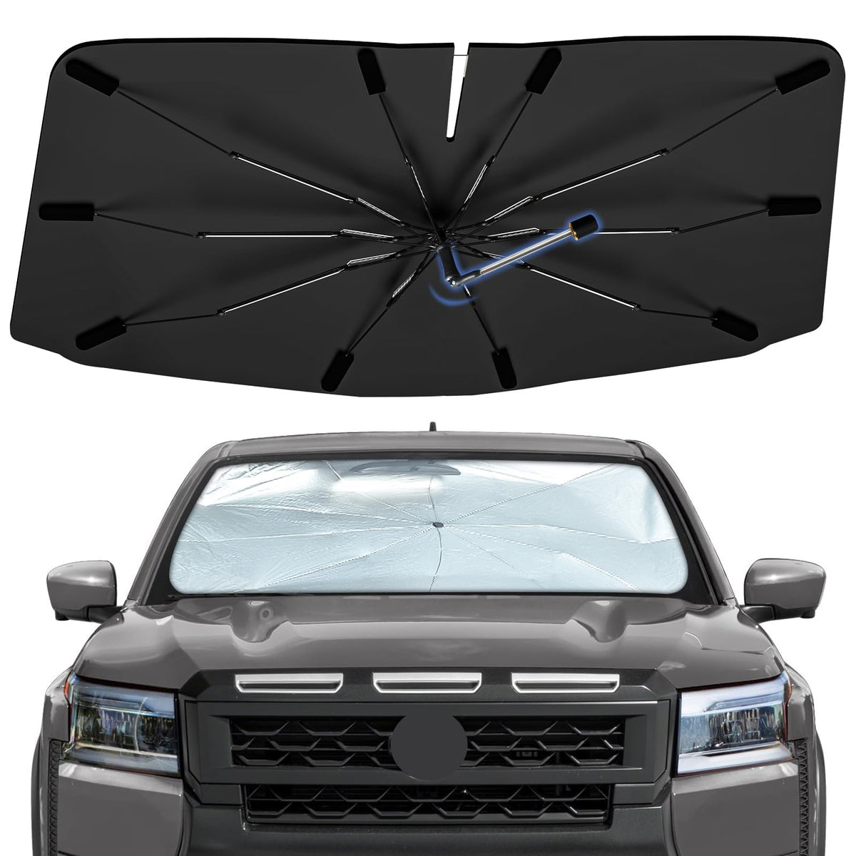 Windshield Sun Shade Umbrella for Dodge Durango 2011-2026 Front Window