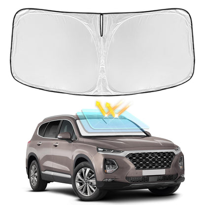 for Toyota Tacoma 2016-2024 2025 2026 Sun Shade Sunshade Windshield Cover