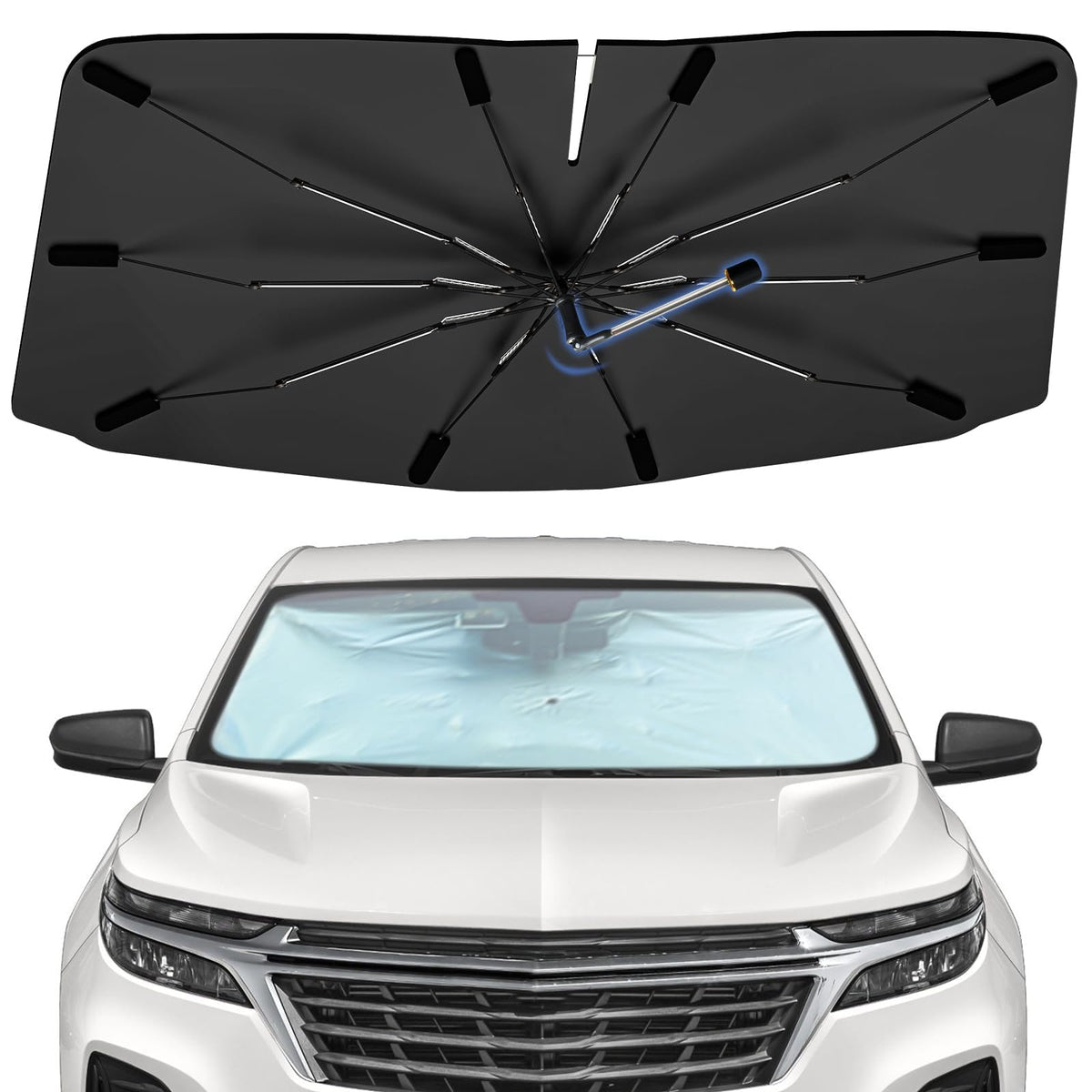 Windshield Sun Shade Umbrella for Dodge Durango 2011-2026 Front Window