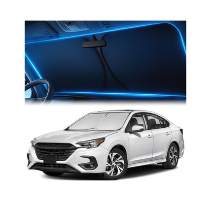 Magnelex Windshield Sun Shade for Kia K5 2021-2026 / Hyundai Sonata 2020-2026, Foldable Car Window Sunshade, Heat & UV Visor Cover, Reflective Front Shades Accessories