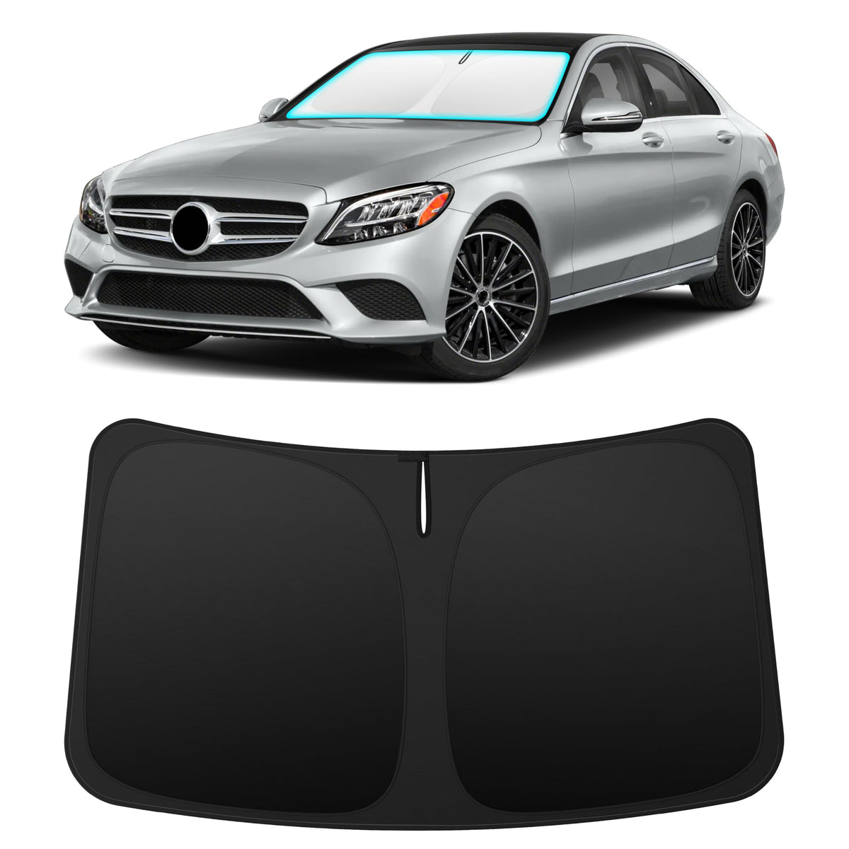INSAUTO Custom Fit Windshield Sun Shade for Toyota Camry 2018-2024