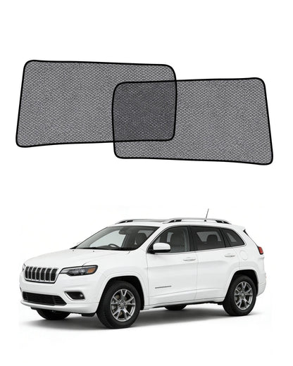 Car Window Shade for Honda Pilot 2016-2022,2 Pack UV & Glare Protection, Breathable Privacy Screen, Insect & Bug Blocker Magnetic Mesh Side Rear Sun Shades for Baby Camping, Napping & Travel
