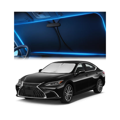 Magnelex Windshield Sun Shade for Kia K5 2021-2026 / Hyundai Sonata 2020-2026, Foldable Car Window Sunshade, Heat & UV Visor Cover, Reflective Front Shades Accessories