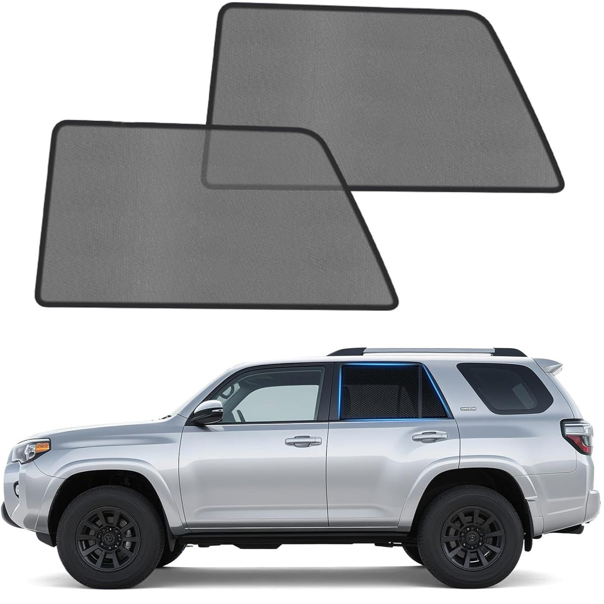 ZATOOTO Car Window Shades Toyota RAV4 2019-2024 for Rear Window, 2 Pack
