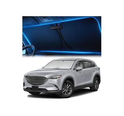 Magnelex Windshield Sun Shade for Kia K5 2021-2026 / Hyundai Sonata 2020-2026, Foldable Car Window Sunshade, Heat & UV Visor Cover, Reflective Front Shades Accessories