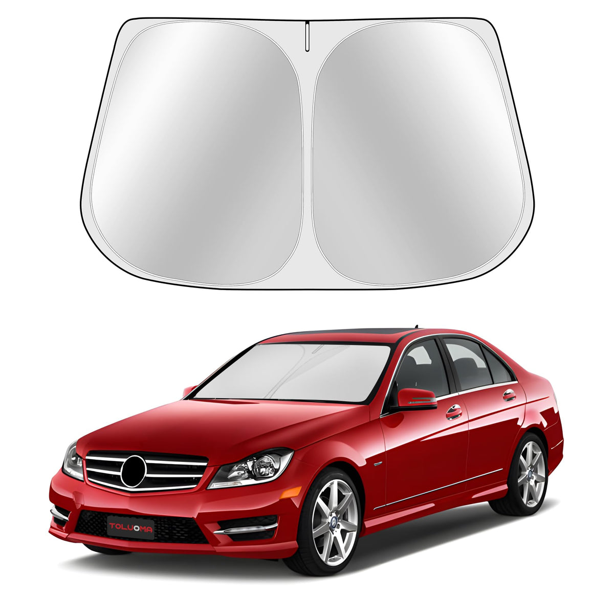 Custom Fit Windshield Sun Shade for Kia Telluride 2027