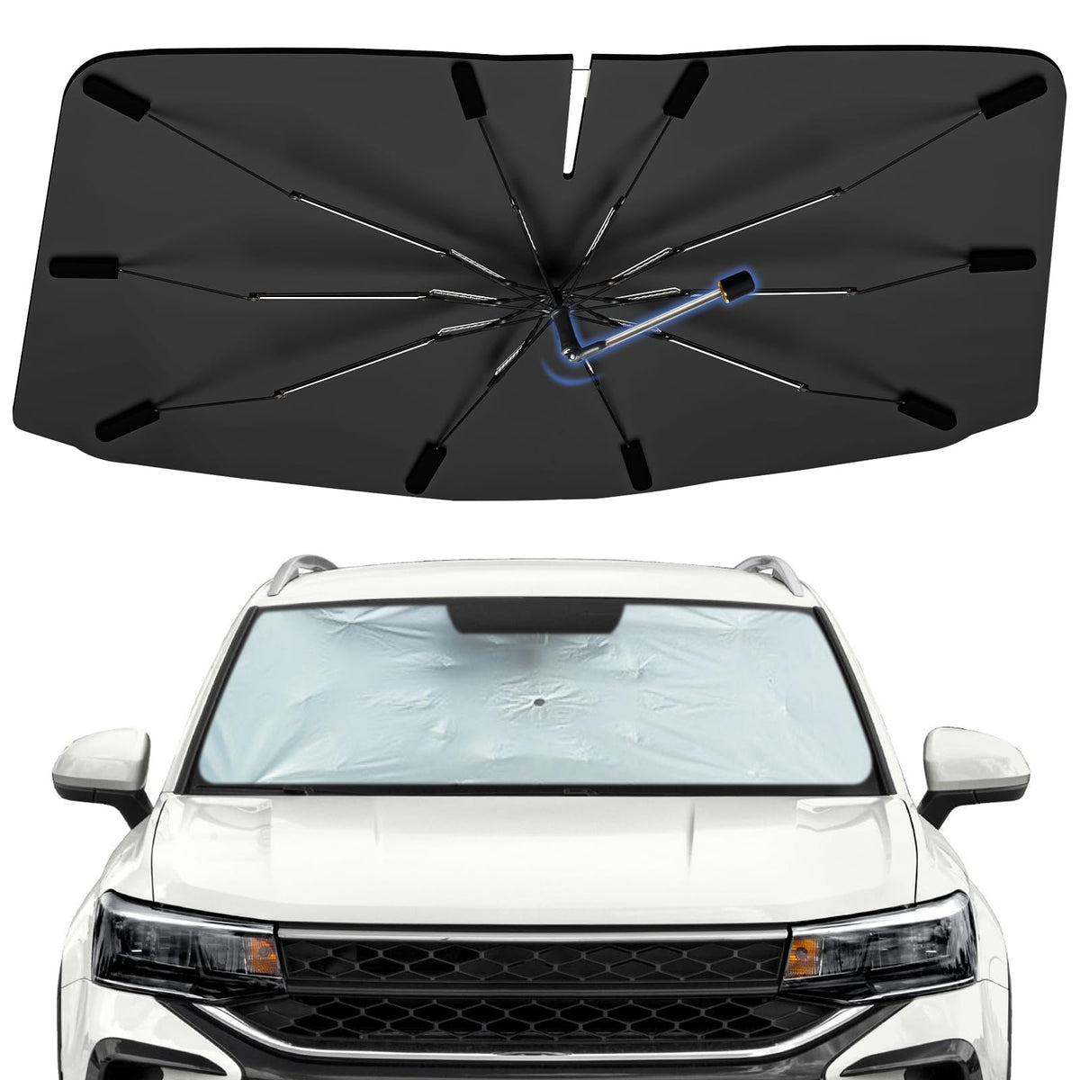 Windshield Sun Shade Umbrella for Dodge Durango 2011-2026 Front Window