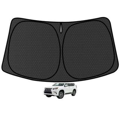 Murano Windshield Sun Shade for Murano 2015-2024 Blocks UV Rays Accessories,1:1 Custom Foldable Thickened Wear-Resistant Front Window Sunshade Visor,Keeps Your Car Cooler