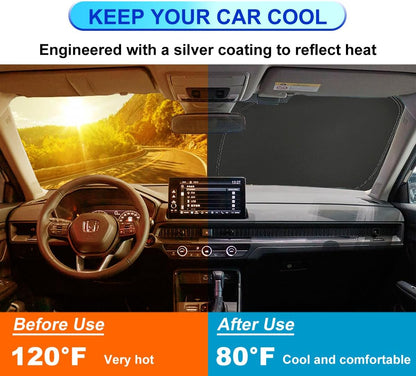 Windshield Sun Shade for Honda CRV 2007-2011 Accessories Foldable Keep Cool