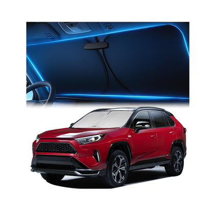 Magnelex Windshield Sun Shade for Kia K5 2021-2026 / Hyundai Sonata 2020-2026, Foldable Car Window Sunshade, Heat & UV Visor Cover, Reflective Front Shades Accessories