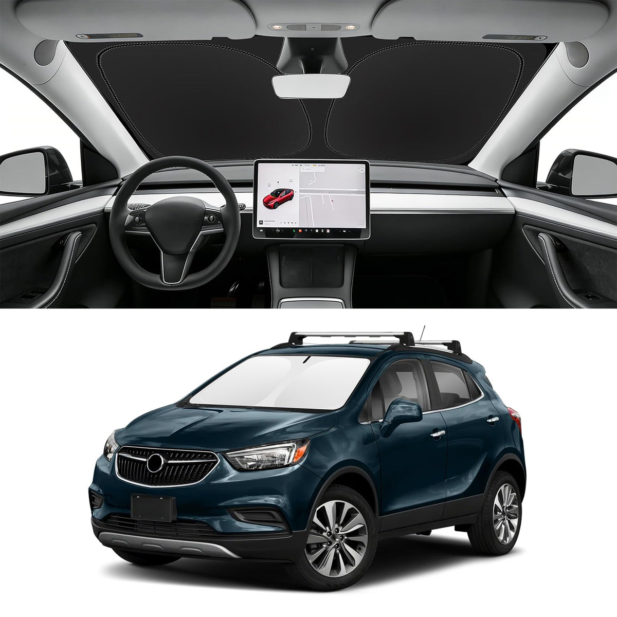 Custom Fit Windshield Sun Shade for BMW X1 2016-2026